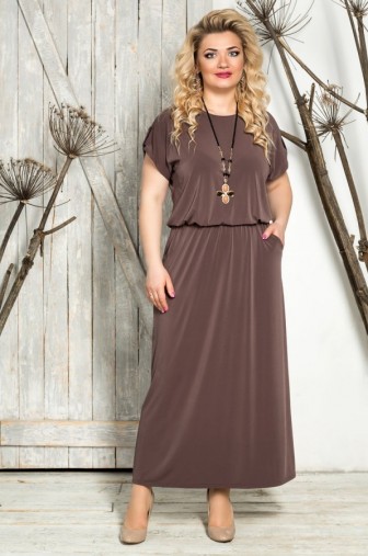 Платье Прованс Цвет:шоколад фото: #1