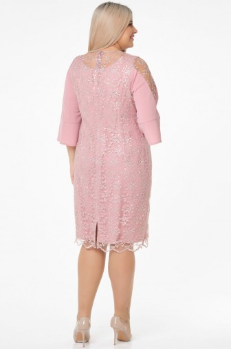 %Платье 1002 розовый распродажа% фото: #1