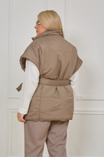 Жилет 1339: Цвет бежевый фото: #1