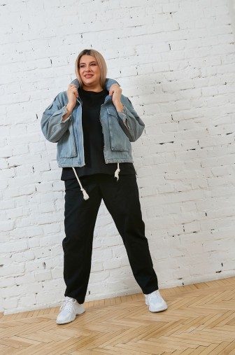 Куртка 1346: Цвет голубой фото: #1