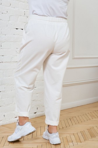 Брюки 868: Цвет белый фото: #1