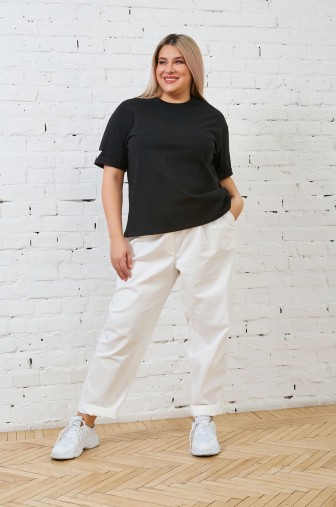 Фото: Брюки 868: Цвет белый