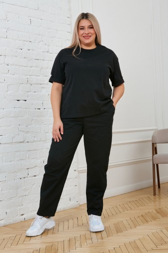 Брюки 868: Цвет черный фото: #1