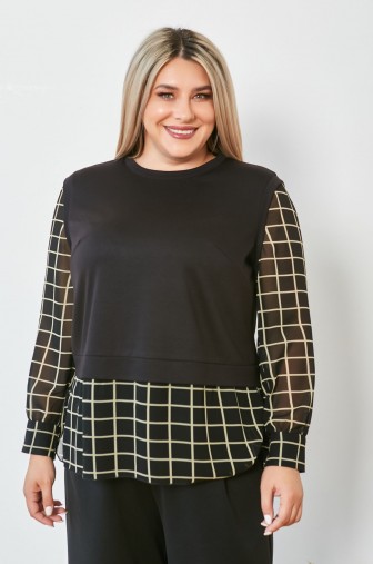 Фото: Джемпер 1331: Цвет черный