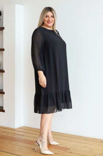 Платье 1289: Цвет угольный фото: #1