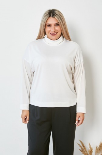 Фото: Водолазка 1333: Цвет белый