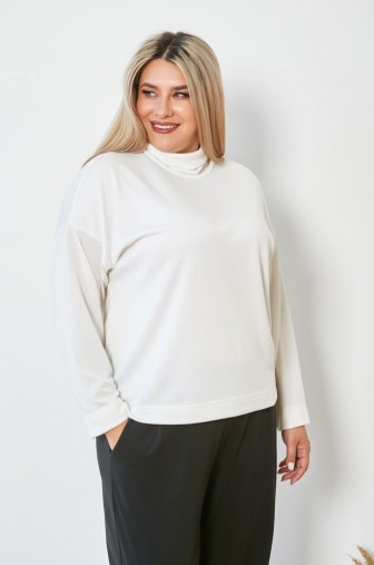 Водолазка 1333: Цвет белый фото: #1