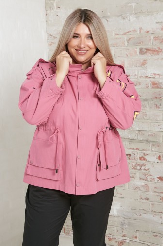 Куртка 1318: Цвет розовый фото: #1