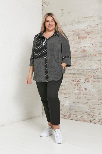 Фото: Брюки 1320: Цвет черный