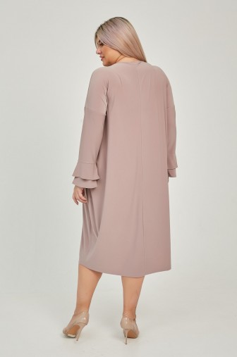 Платье 1278: Цвет капучино фото: #1