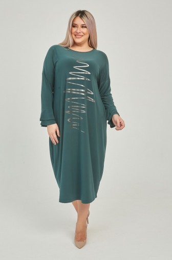 Платье 1278: Цвет зеленый фото: #1