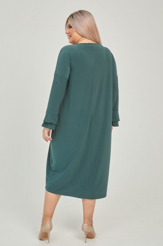 Платье 1278: Цвет зеленый фото: #1