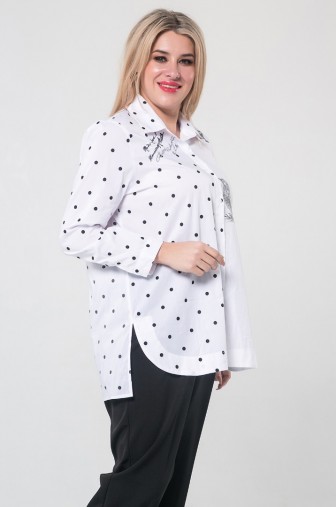Рубашка 1035: Цвет белый фото: #1