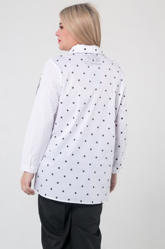 Рубашка 1035: Цвет белый фото: #1