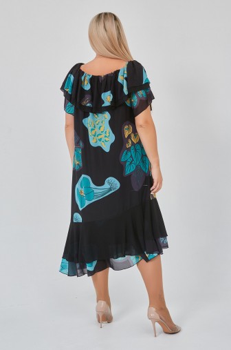 Платье 1267: Цвет черный фото: #1