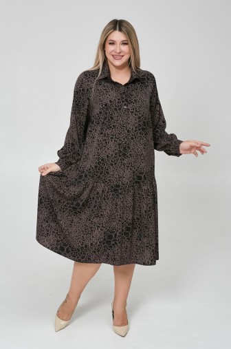 Платье 1378: Цвет черный фото: #1