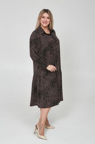 Платье 1378: Цвет черный фото: #1