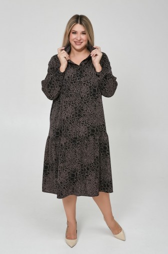 Платье 1378: Цвет черный фото: #1