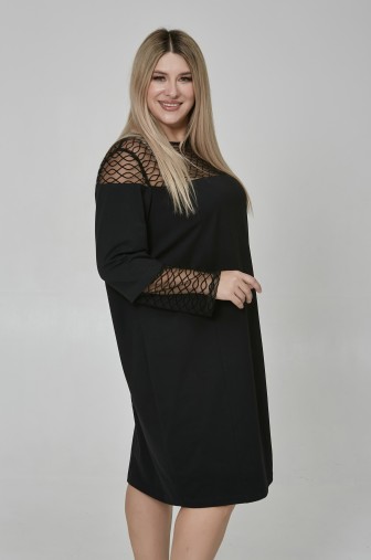 Платье 1370: Цвет черный фото: #1