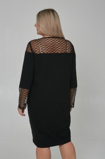 Платье 1370: Цвет черный фото: #1