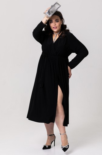 Платье 1381: Цвет черный фото: #1