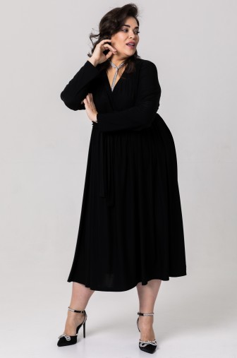 Платье 1381: Цвет черный фото: #1