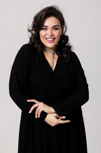 Платье 1381: Цвет черный фото: #1