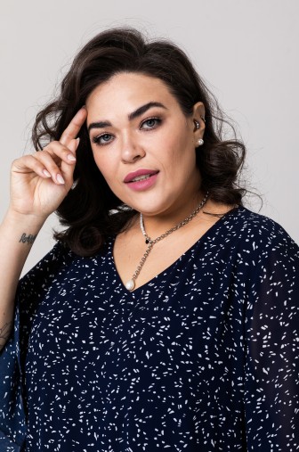 Платье 1383: Цвет темно-синий фото: #1