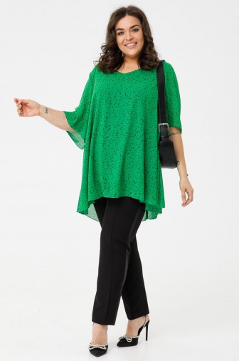 Блуза 1122: Цвет зеленый фото: #1