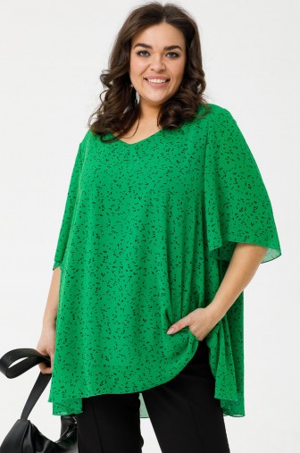 Фото: Блуза 1122: Цвет зеленый