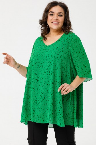 Блуза 1122: Цвет зеленый фото: #1