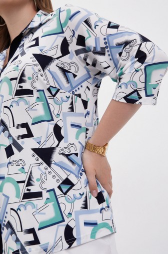 Блузка 2410003: Цвет 3 фото: #1