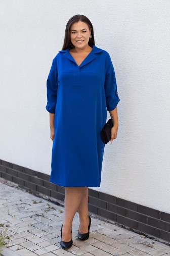 Фото: Платье 1302: Цвет синий