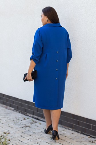 Платье 1302: Цвет синий фото: #1