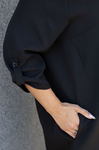 Платье 1302: Цвет черный фото: #1