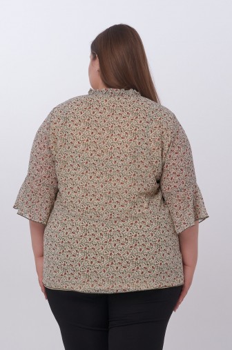 Блузка 1397: Цвет светло-зеленый фото: #1