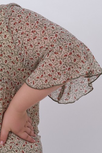 Блузка 1397: Цвет светло-зеленый фото: #1