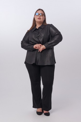 Рубашка 1154: Цвет черный фото: #1