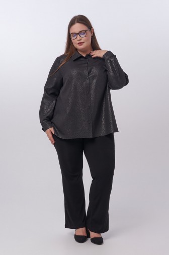 Рубашка 1154: Цвет черный фото: #1