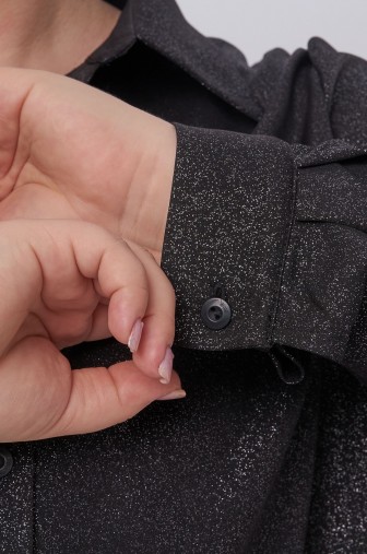 Рубашка 1154: Цвет черный фото: #1