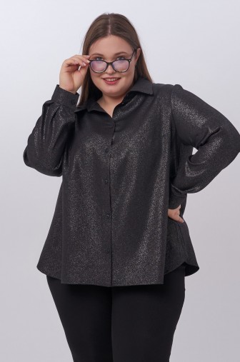 Рубашка 1154: Цвет черный фото: #1