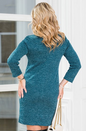 %Платье «Моника». Цвет: изумрудный распродажа% фото: #1