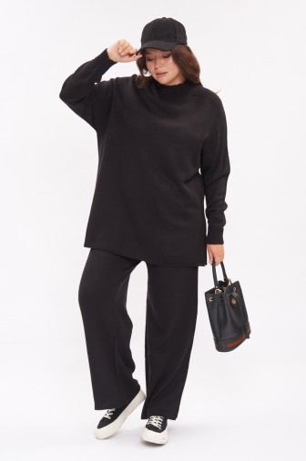 %Костюм вязаный KO82051BLK01 распродажа% фото: #1