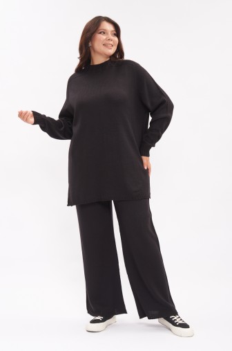 %Костюм вязаный KO82051BLK01 распродажа% фото: #1