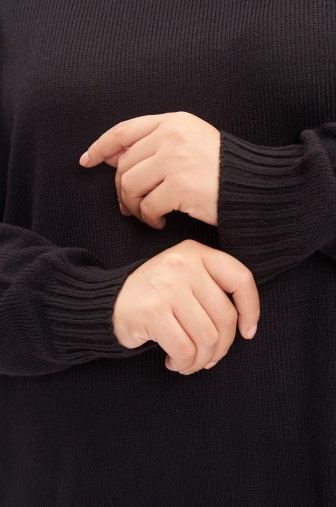 %Костюм вязаный KO82051BLK01 распродажа% фото: #1