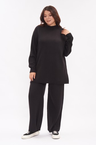 %Костюм вязаный KO82051BLK01 распродажа% фото: #1