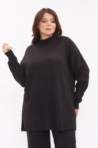 %Костюм вязаный KO82051BLK01 распродажа% фото: #1