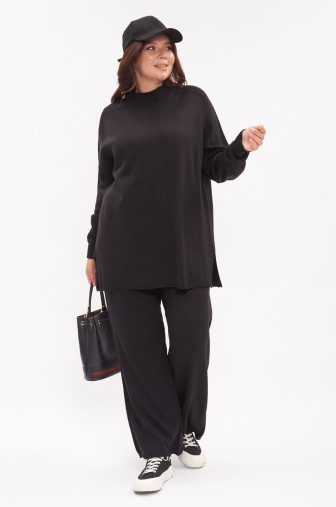 %Костюм вязаный KO82051BLK01 распродажа% фото: #1