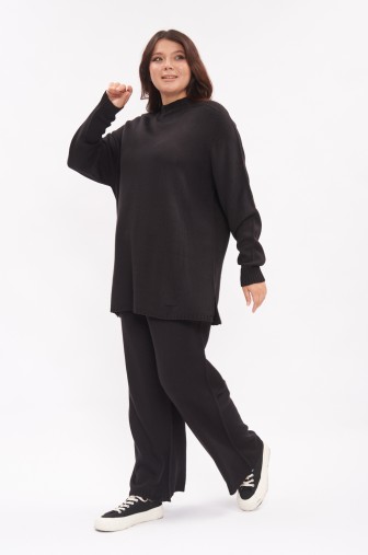 %Костюм вязаный KO82051BLK01 распродажа% фото: #1