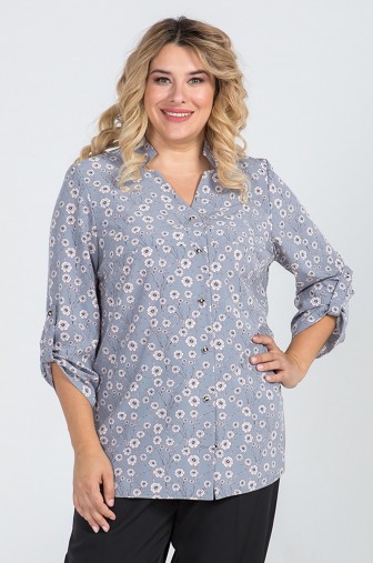 Фото: Рубашка 925: Цвет светло-серый